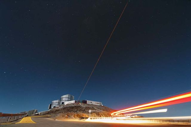 Laser guide star units on Unit Telescope 4 (3)