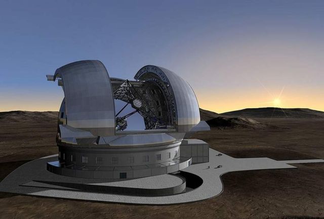 Extremely Large Telescope compared to... (1)