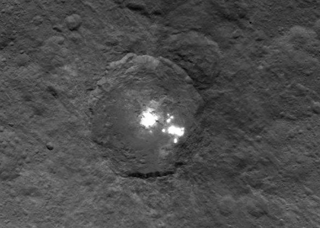 The bright spots on Ceres 