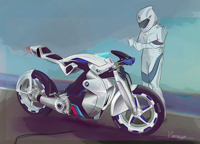 Electric BMW iR motorcycle (2)