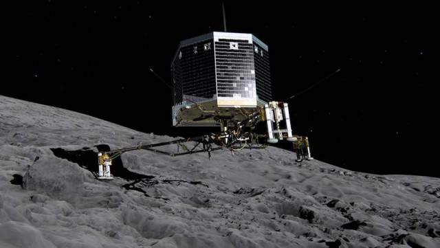 Philae wakes up