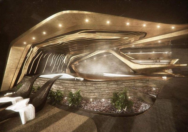 Semiotic Alpine Escape futuristic Hotel (6)