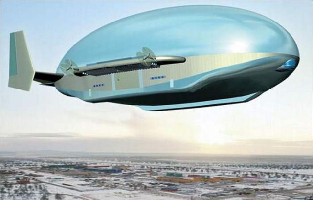 Russia's Hi-tech military airships