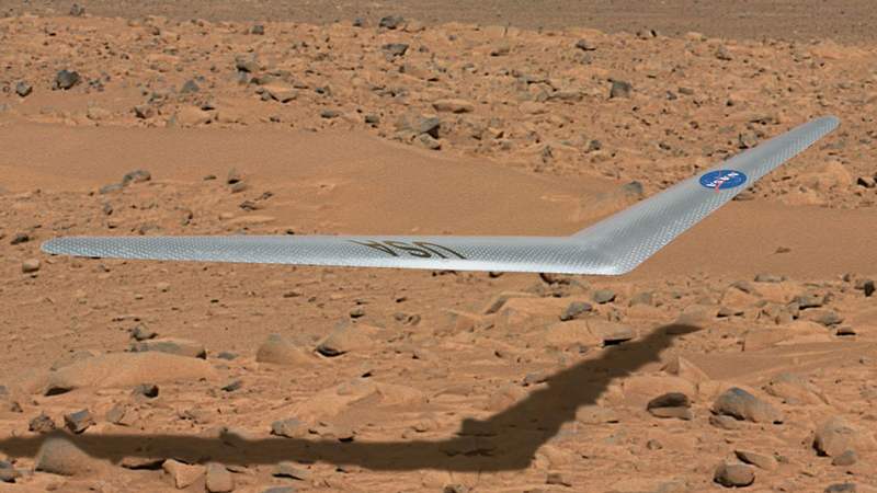 Preliminary Research Aerodynamic Design to Land on Mars, or Prandtl-m,