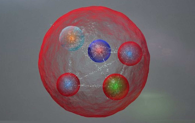 Pentaquark particle 