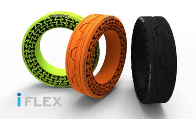  iFlex airless tires