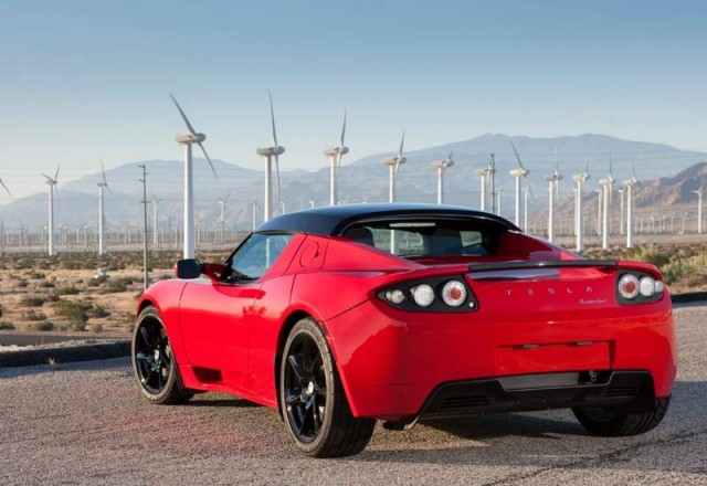 Tesla Roadster electric sports car (5)