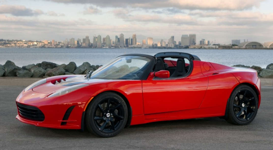 Tesla Roadster electric sports car (1)