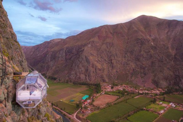 The Skylodge Adventure suites in Peru (2)