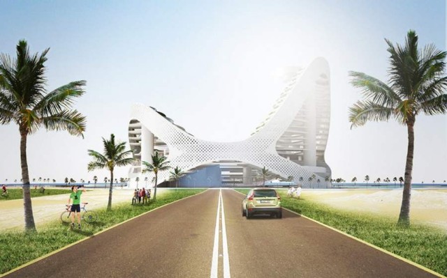 The new Avaza Aqua Park by Julien de Smedt Architects (8)