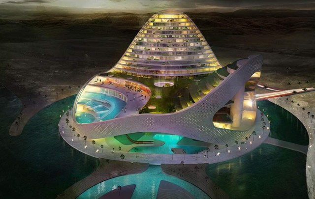 The new Avaza Aqua Park by Julien de Smedt Architects (6)
