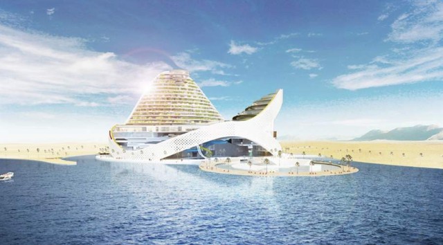The new Avaza Aqua Park by Julien de Smedt Architects (4)