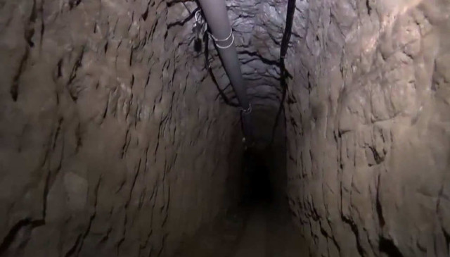 The tunnel that 'El Chapo' escapes from the prison
