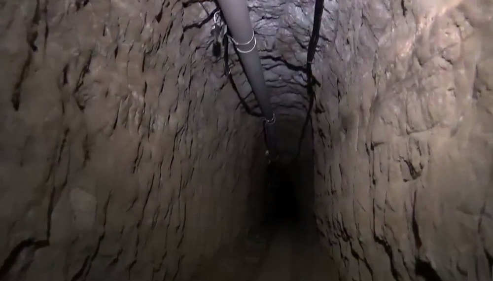The tunel that 'El Chapo' escapes from the prison