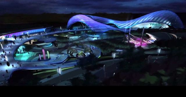 Tomorrowland at Shanghai Disneyland