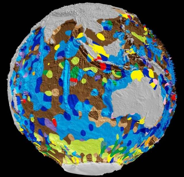 Global Digital Map of Seafloor 