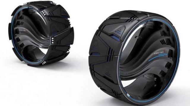 Maxplo Morphing tire concept