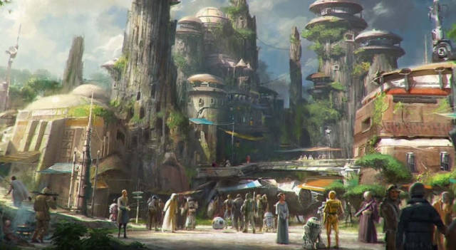 Star Wars parks in Disneyland 4