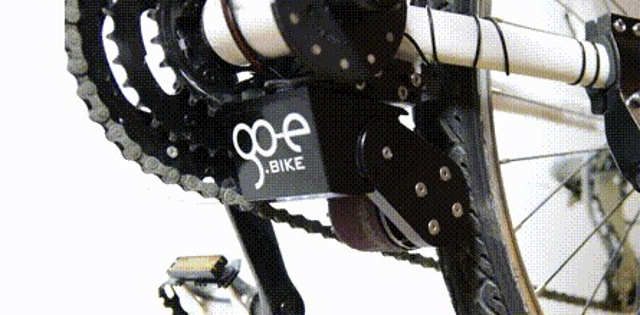 go-e ONwheel converts your bike into an e-bike in seconds