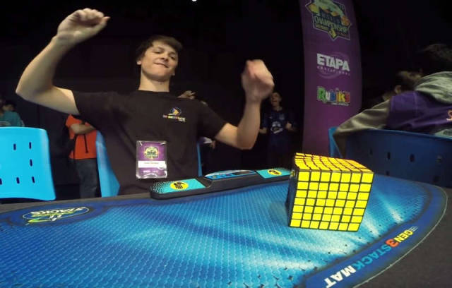 Rubik's cube world record 