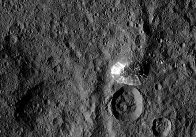 The Lonely Mountain on Ceres