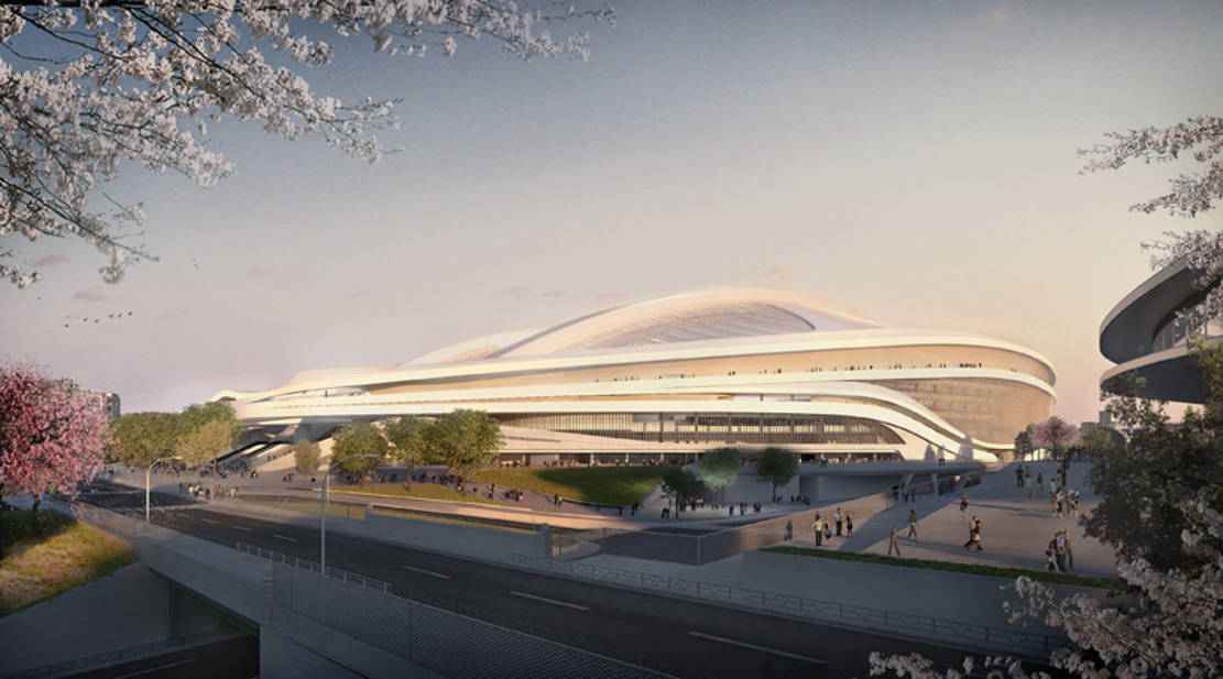 Zaha Hadid Tokyo's National Stadium (1)