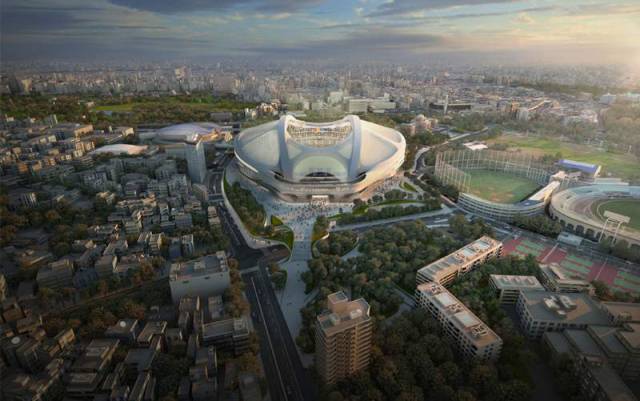 Zaha Hadid Tokyo's National Stadium (7)