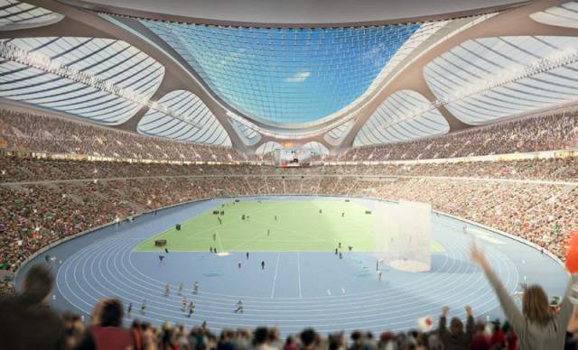 Zaha Hadid Tokyo's National Stadium (6)