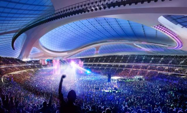 Zaha Hadid Tokyo's National Stadium (5)