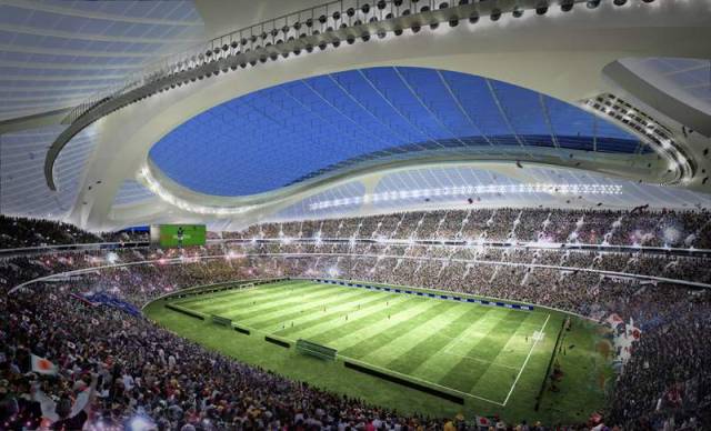 Zaha Hadid Tokyo's National Stadium (3)