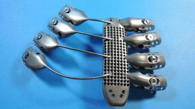 3D printed ribs, details