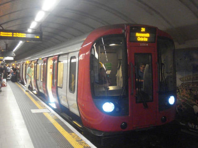 Recycling energy from Tube train brakes