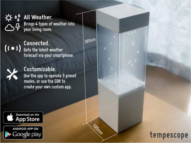 Tempescope- a box of weather in your living room (4)