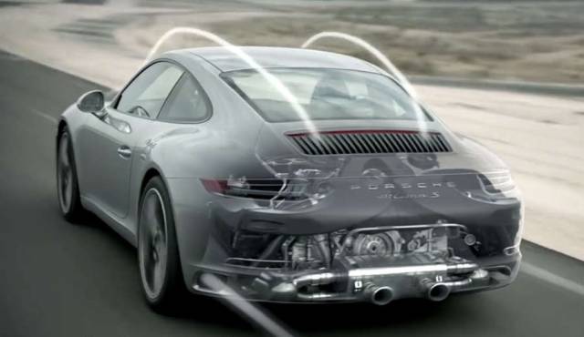 The new Porsche 911 Carrera engine 