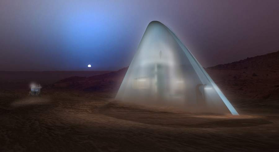 The first-place award of $25,000 went to Team Space Exploration Architecture and Clouds Architecture Office
