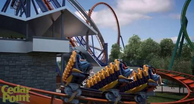 Valravn fastest and longest Dive Coaster 2