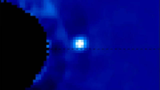 Watching an Exoplanet in Motion around its Star 