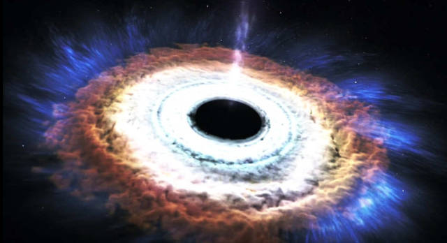 A Star Get Shredded by a Black Hole 