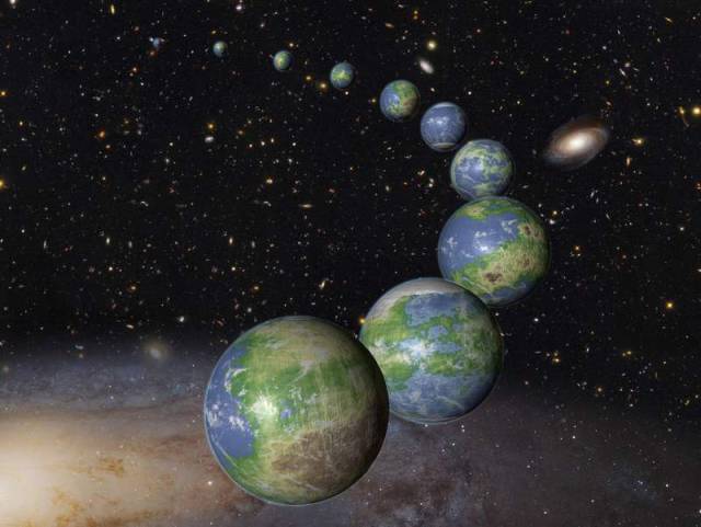 Earth-like planets that have yet to be born