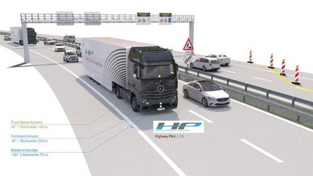 Mercedes-Benz autonomous truck 3
