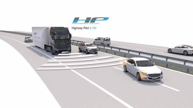 Mercedes-Benz autonomous truck