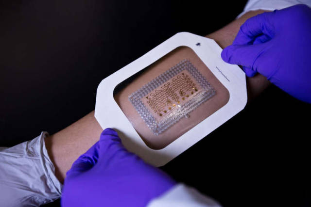 Easy to make Tattoo-like electronic health patches