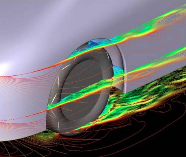 Fins on Tires improve Fuel Efficiency 