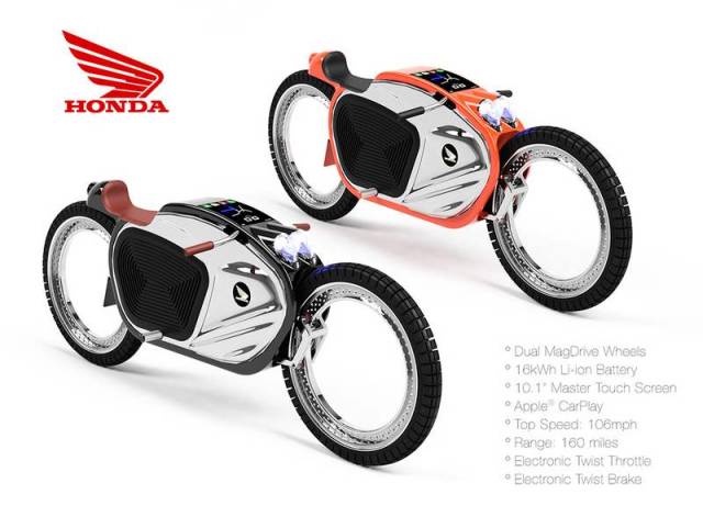 Honda CB160E electric motorbike (2)