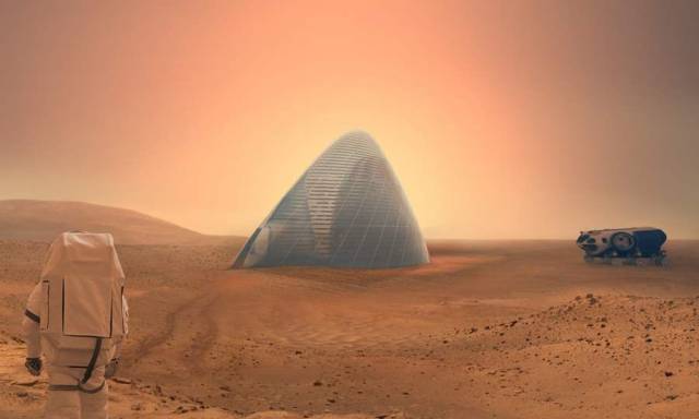 Ice House 3D-printed ice shell on Mars (6)