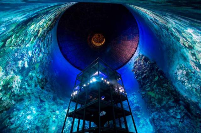 Majestic panorama of the great barrier reef 