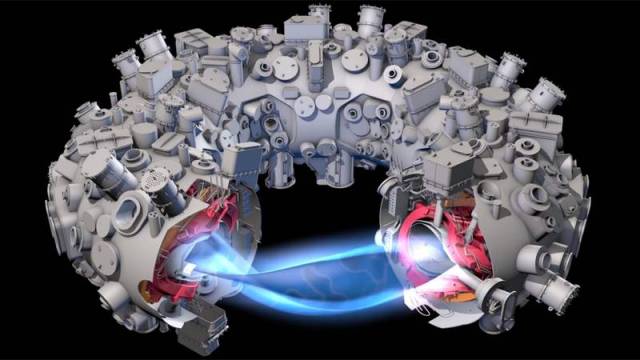 Wendelstein 7-X stellarator fusion reactor