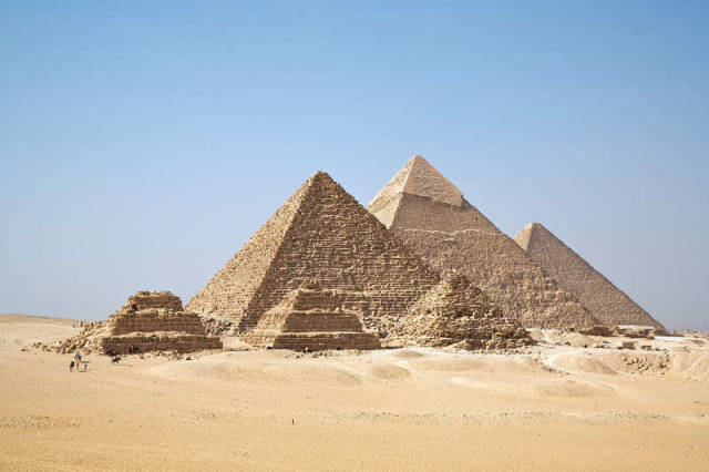 All Giza Pyramids in one shot