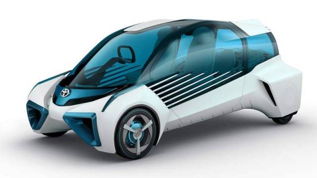 Toyota's hydrogen concept car 