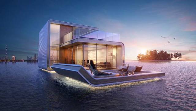 Floating Seahorse Underwater villas (6)